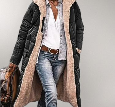 Doudoune Mi-Longue pour Femme Réversible - Sawyer