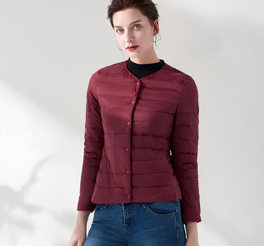 Doudoune Ultra Légère Rouge pour Femme - Roxy