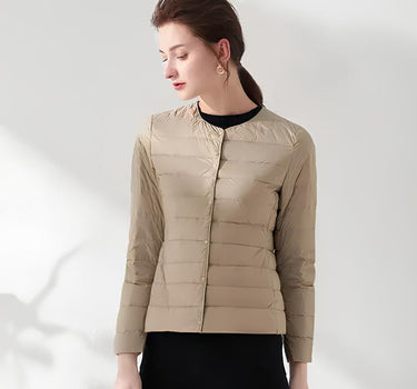 Doudoune Ultra Légère Kaki pour Femme - Roxy