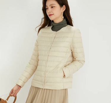Doudoune Ultra Légère Beige pour Femme - Roxy