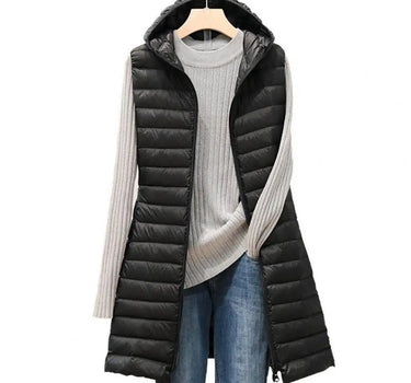 Doudoune Sans Manche Longue pour Femme - Nono