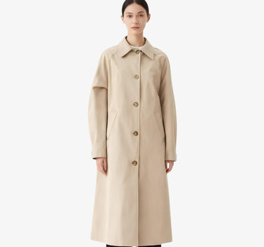Manteau Long Trench pour Femme en Tissu - EMIRIA