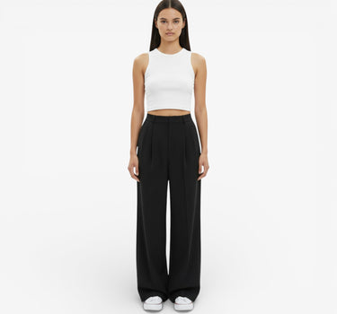 Pantalon Fluide Large Femme Coupe Droite Moderne - Asia