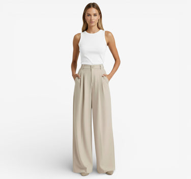 Elegante Weite Fließende Damenanzughose - Emma