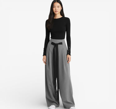 Hose Groß für Frauen mit Gürtel - SHELLEY