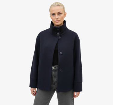 Kurzer Mantel für Damen mit Kragen - ABY