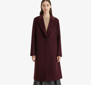 Manteau Trench Long pour Femme Uni - CLOVER