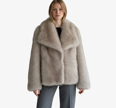 Manteau Fourrure Femme Chaud et Doux - ILONA