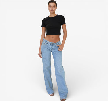 Jean Taille Haute coupe Flare - CAT